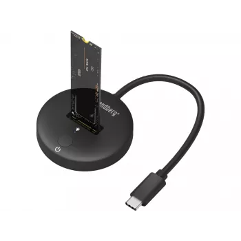 Sandberg USB 3.2 dokas M.2+NVMe SSD iki 4TB juodas