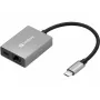 Sandberg USB-C Gigabit Adapter PD100W USB Type-C į RJ-45 1 Gbit/s pilkas