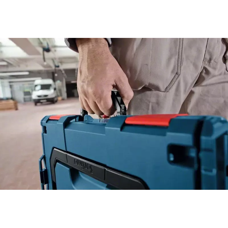 Bosch 1 600 A01 6NC laikymo dėžė, stačiakampė, ABS mėlyna