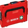 Pirmosios pagalbos rinkinys Bosch 1600A02X2R – DIN standartą atitinkantis komplektas L-BOXX 102 dėkle, raudonas