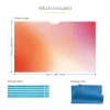 StarTech.com privatumo ekranas 16 colių MacBook Pro 21/23, auksinis filtras su sustiprinta privatumo apsauga, dvipusis ekrano apsauginis stiklas, +/- 30 laipsnių