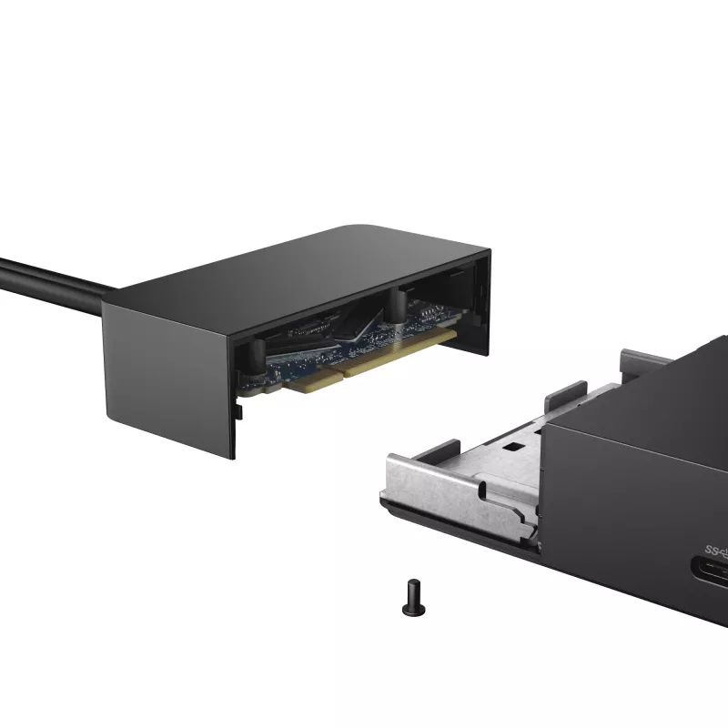 DELL WD19DC belaidis USB 3.2 Gen 1 (3.1 Gen 1) Type-C juodas