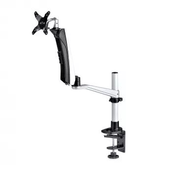 StarTech.com monitorinis laikiklis stalui 27 colių 16:9 arba 30 colių 21:9 ekranams, VESA 75x75/100x100, beįrankis reguliavimas, C formos spaustukas/įvorė, spyruoklinė ranka