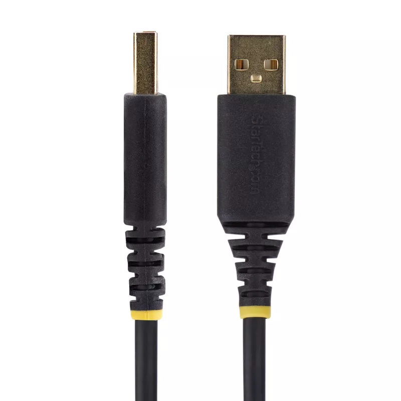 StarTech.com 1ft (30cm) USB į Null Modem nuoseklųjį adapterio kabelis, COM išlaikymas, FTDI, USB-A į DB9 RS232, keičiamos DB9 veržlės/varžtai, Windows/macOS/Linux