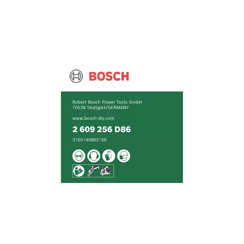 Bosch 2 609 256 D86 dėlionės pjūklas / pjūklas medžiui 65 mm 1 vnt.