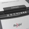 Rexel Optimum AutoFeed+ 150M popieriaus smulkintuvas, mikro pjūvis, 55 dB, 22 cm, juoda, pilka