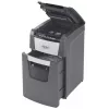 Rexel Optimum AutoFeed+ 150M popieriaus smulkintuvas, mikro pjūvis, 55 dB, 22 cm, juoda, pilka