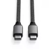 USB C laidas Satechi ST-TCC2MM — 2 m, juodai pilkas, 0.48 Gbit/s