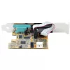 StarTech.com 2 prievadų PCI Express serijinė kortelė, dviejų prievadų PCIe į RS232 (DB9) serijinė kortelė, 16C1050 UART, standartiniai arba žemo profilio laikikliai, COM išlaikymas, skirta Windows ir Linux