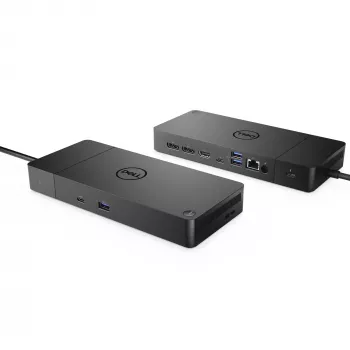 DELL WD19TBS-180W Laidinis USB 3.2 Gen 2 (3.1 Gen 2) Type-C Dock, juodas