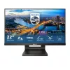 Philips B Line 222B1TC/00 monitorius 54,6 cm (21,5 colio) 1920 x 1080 pikselių Full HD LED jutiklinis ekranas juodas