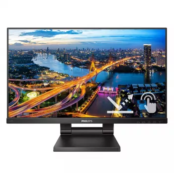 Philips B Line 222B1TC/00 monitorius 54,6 cm (21,5 colio) 1920 x 1080 pikselių Full HD LED jutiklinis ekranas juodas