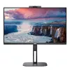 Monitorius AOC V5 24V5CW/BK 23.8 colių Full HD IPS su USB-C ir integruota kamera