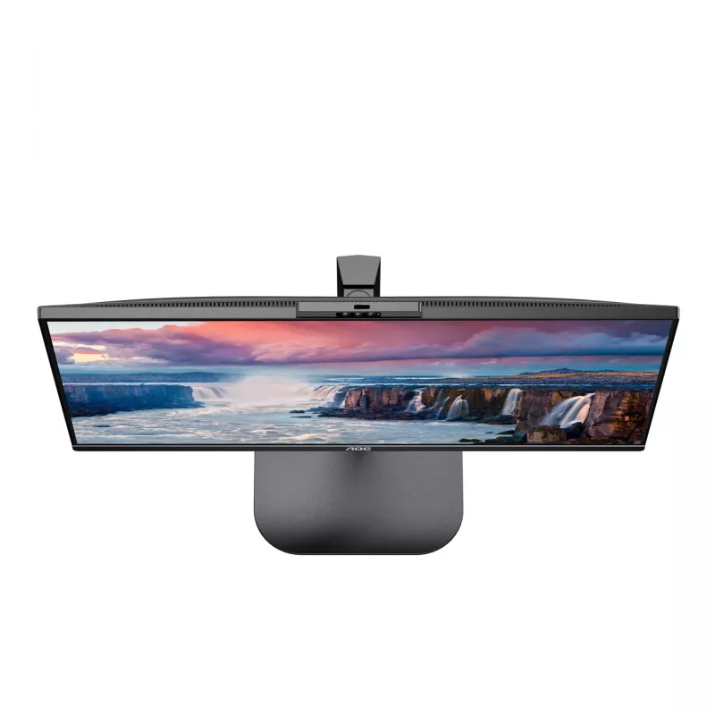 Monitorius AOC V5 24V5CW/BK 23.8 colių Full HD IPS su USB-C ir integruota kamera