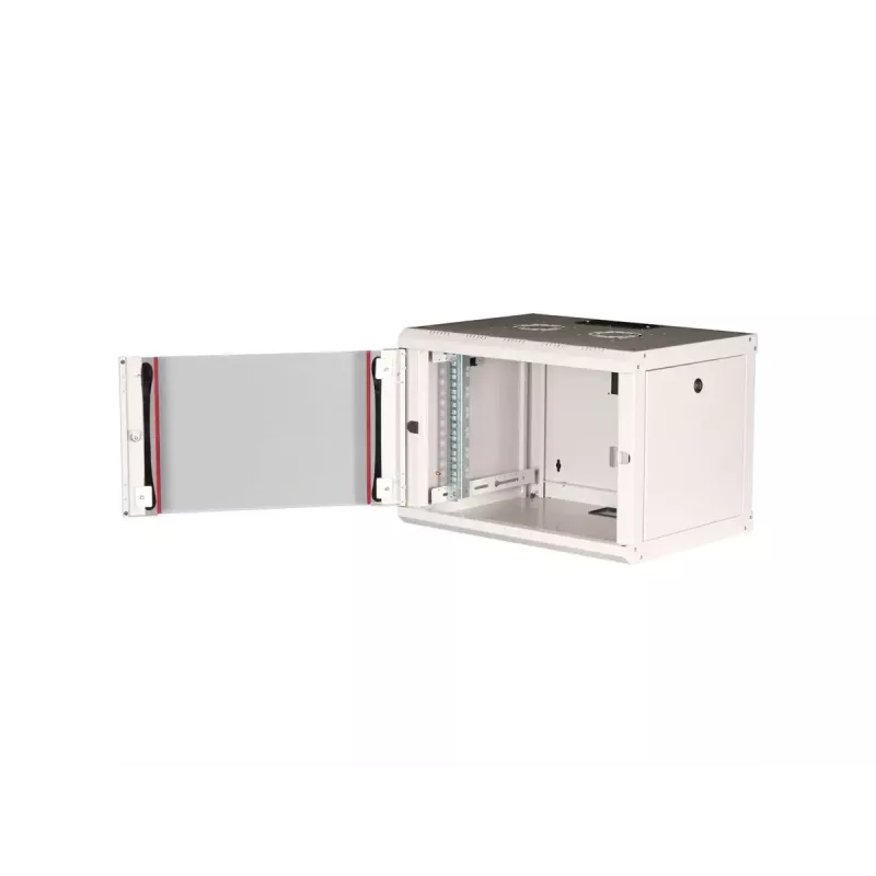 Sieninis stovas ROLINE Pro 7U 19 colių, 600x450 mm, pilkas, IP20, su raktu