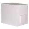 Sieninis spintos stovas ROLINE Pro 9U 600x450 IP55 pilkas