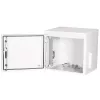 Sieninis spintos stovas ROLINE Pro 9U 600x450 IP55 pilkas