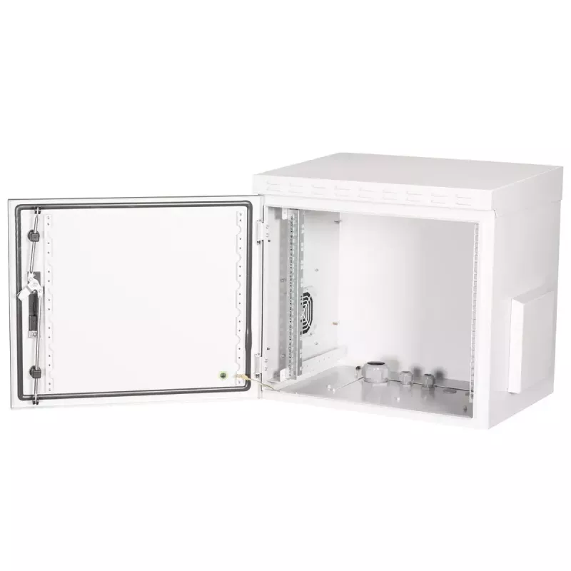Sieninis spintos stovas ROLINE Pro 9U 600x450 IP55 pilkas