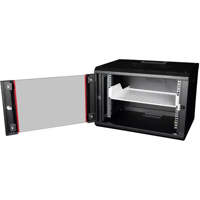 Rack lentyna ROLINE 19 colių 2 U 350 mm 25 kg pilka