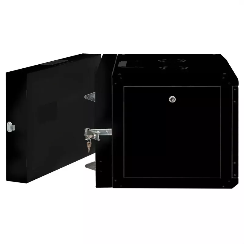 Sieninis stovas ROLINE Pro 7U 600x600 WxD dviejų dalių pasukamas juodas, IP20, 50 kg