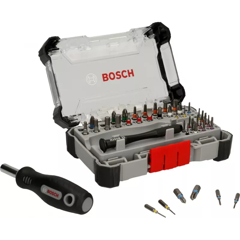 Antgalių rinkinys Bosch PB SDB 42 vnt. – preciziniai ir standartiniai antgaliai