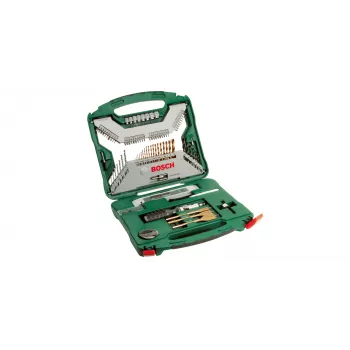 Gręžtų ir antgalių rinkinys Bosch 100 dalių X-Line Titanium