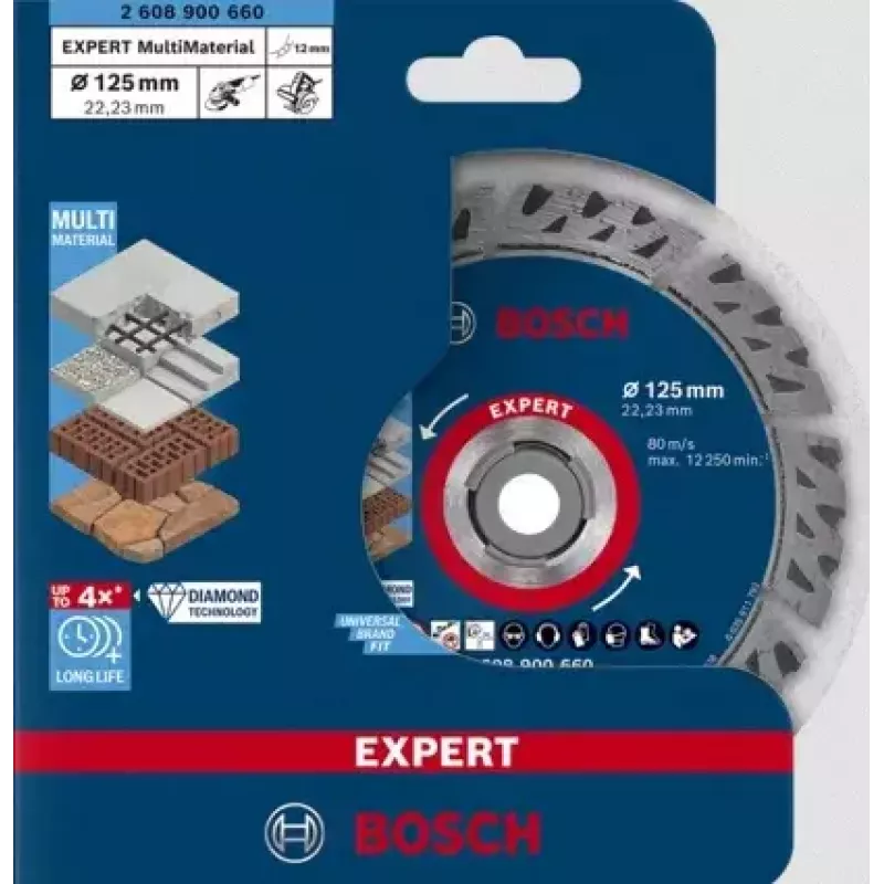 Bosch 2 608 900 660 pjovimo diskas betonui 125 mm (12,5 cm) 1 vnt.