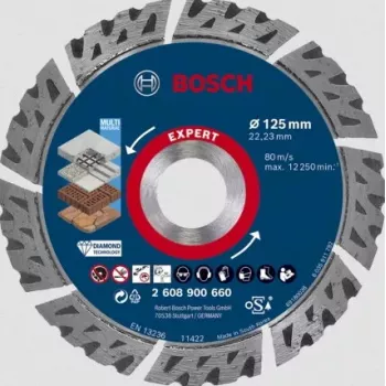 Bosch 2 608 900 660 pjovimo diskas betonui 125 mm (12,5 cm) 1 vnt.