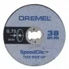 Priedų rinkinys Dremel EZ SpeedClic pjovimo diskų rinkinys