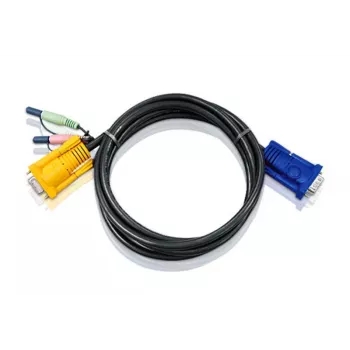 ATEN 2L5203A KVM kabelis 3 m juodas