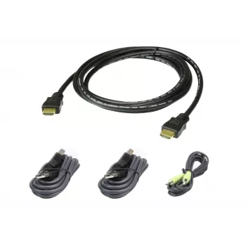 ATEN HDMI Secure KVM kabelių rinkinys; 1,8 m USB HDMI