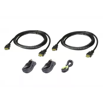 ATEN HDMI dviejų ekranų Secure KVM kabelių rinkinys, 1,8 m