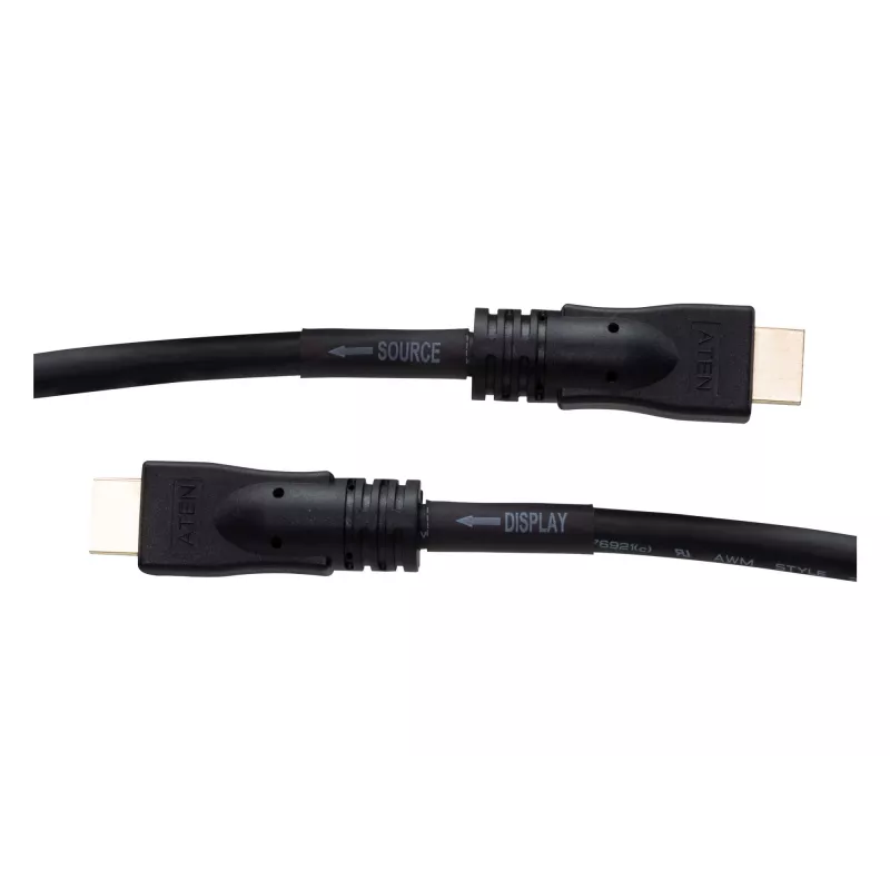 ATEN High Speed HDMI laidas su Ethernet 4K (4096 x 2160 @30Hz); 20 m HDMI laidas su Ethernet