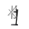 StarTech.com 2MC1S-MONITOR-STAND Crossbar stalo laikiklis dviem monitoriams 17–27 colių, VESA, plastikas/aliuminis/plienas, juodas