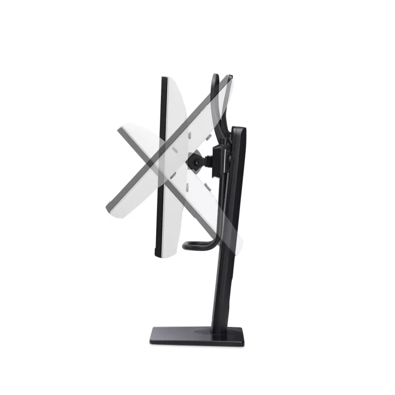 StarTech.com 2MC1S-MONITOR-STAND Crossbar stalo laikiklis dviem monitoriams 17–27 colių, VESA, plastikas/aliuminis/plienas, juodas