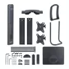 StarTech.com 2MC1S-MONITOR-STAND Crossbar stalo laikiklis dviem monitoriams 17–27 colių, VESA, plastikas/aliuminis/plienas, juodas