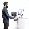 StarTech.com PC dėklo laikiklis ant sienos, tinka staliniams kompiuteriams iki 18 kg, reguliavimas be įrankių 50-200 mm, tvirtas laikiklis kompiuterio dėžutei