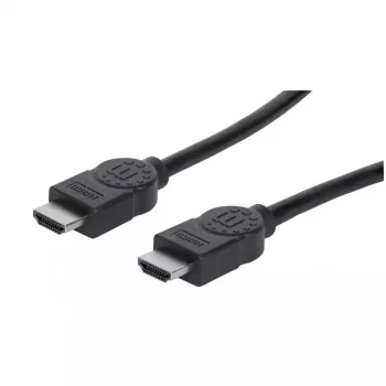HDMI kabelis Manhattan HDMM2MHS 2m Vyriškas-Vyriškas Juodas