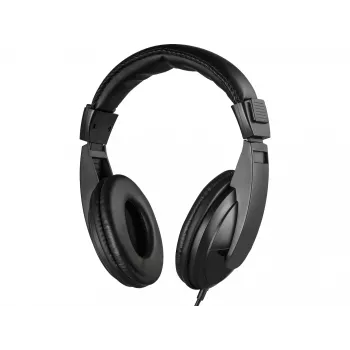 Sandberg Saver MiniJack Headphone Large, laidinės, skambučiams/muzikai, 20–20000 Hz, 270 g, juodos