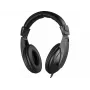 Sandberg Saver MiniJack Headphone Large, laidinės, skambučiams/muzikai, 20–20000 Hz, 270 g, juodos