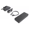 Lenovo 40AN0135EU dokavimo stotelė / prievadų replikatorius Laidinė Thunderbolt 3 Juoda, Raudona