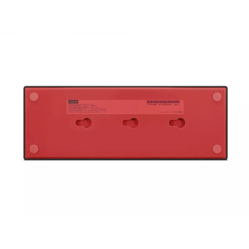 Lenovo 40B00300UK doko stotelė su Thunderbolt 4 – laidinė, juoda/raudona