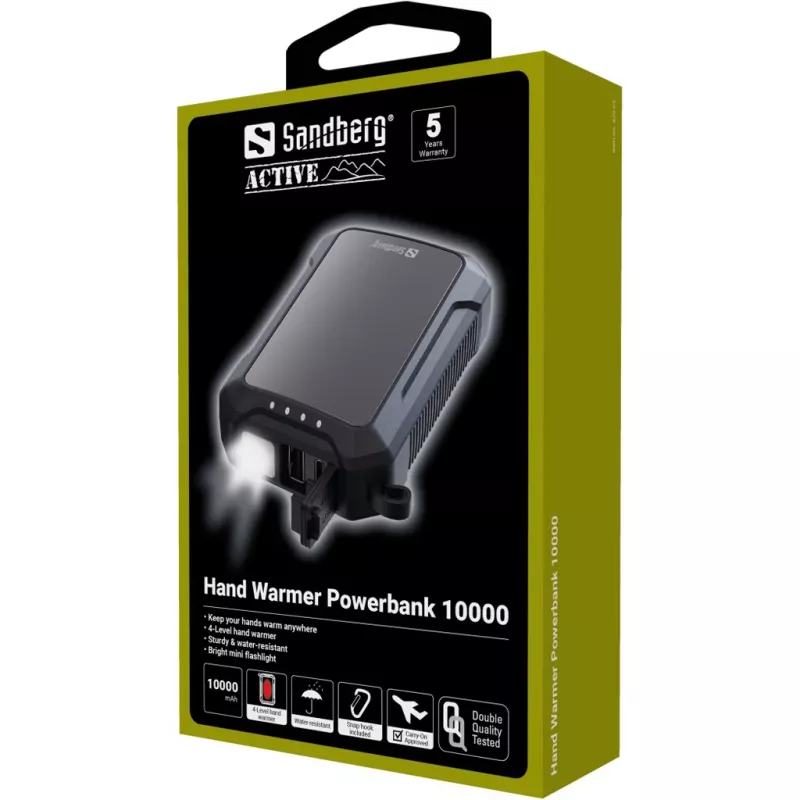 Nešiojama Powerbank Sandberg Hand Warmer 10000 mAh