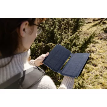 Sandberg Solar Charger 10W 2xUSB Universal Black – nešiojamas saulės energijos įkroviklis