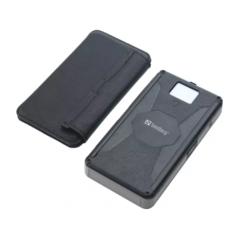 Powerbank Sandberg Solar 6-Panel 20000mAh Li-Pol juodas