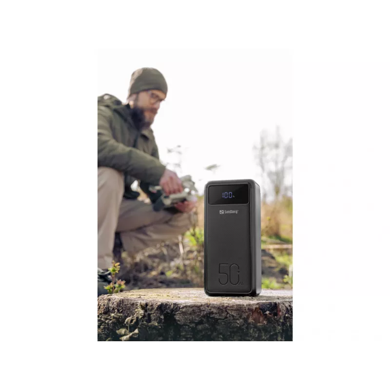 Nešiojamas maitinimo blokas Sandberg USB-C PD 130W 50000mAh