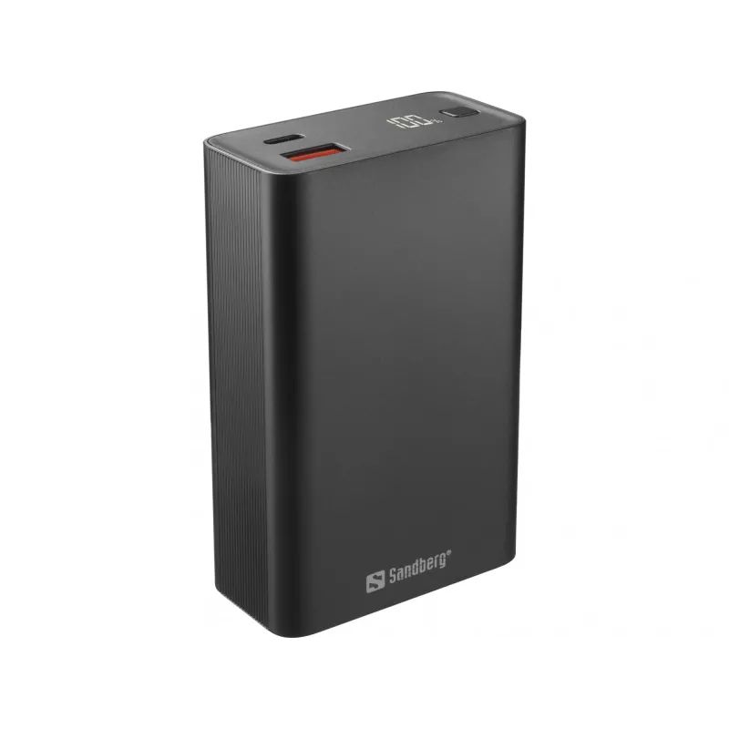 Nešiojamas Powerbank Sandberg Travel Powerbank 20000 PD65W, 20000 mAh
