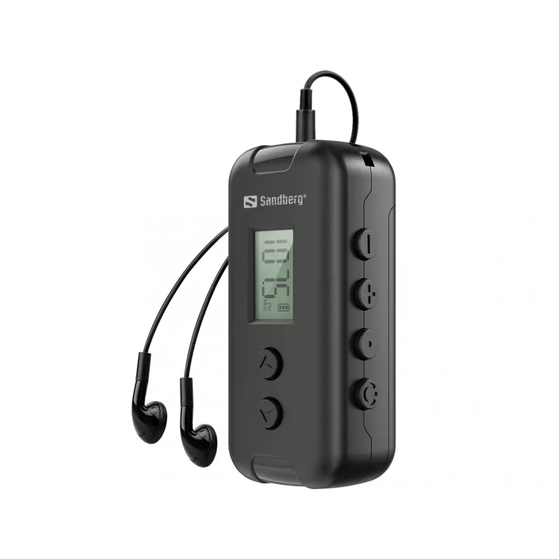 Nešiojamas radijas Sandberg 421-00 FM 76–109 MHz juodas
