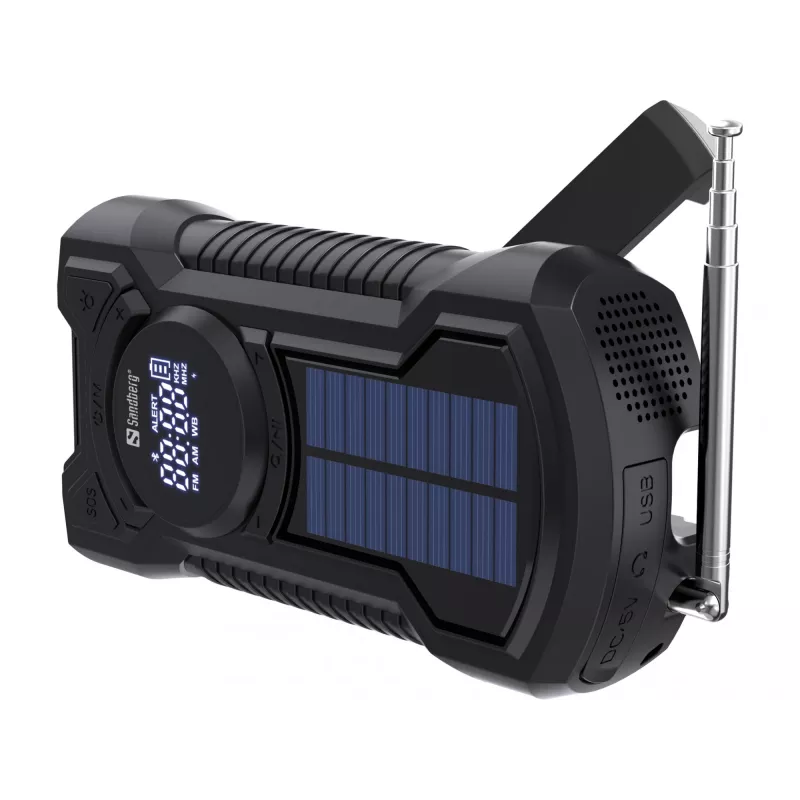 Nešiojamas radijas Sandberg Survivor Radio All-in-1 5000 AM FM 5000 mAh