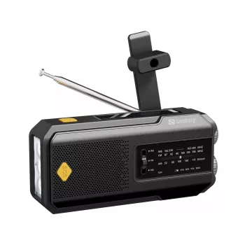 Sandberg Survivor Radio All-in-1 2000, nešiojamas, AM, FM, 87-180 MHz, 520-1710 kHz, 3 W, analoginis